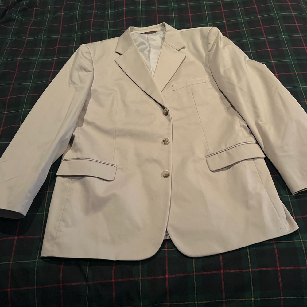 Merona Cream Single-Breasted Blazer